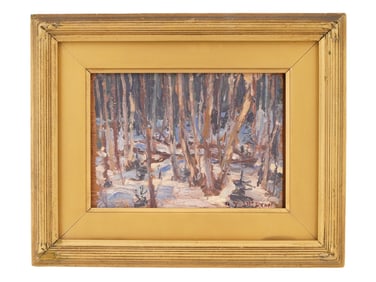 AY JACKSON CANADIAN LANDSCAPE OIL PAINTING