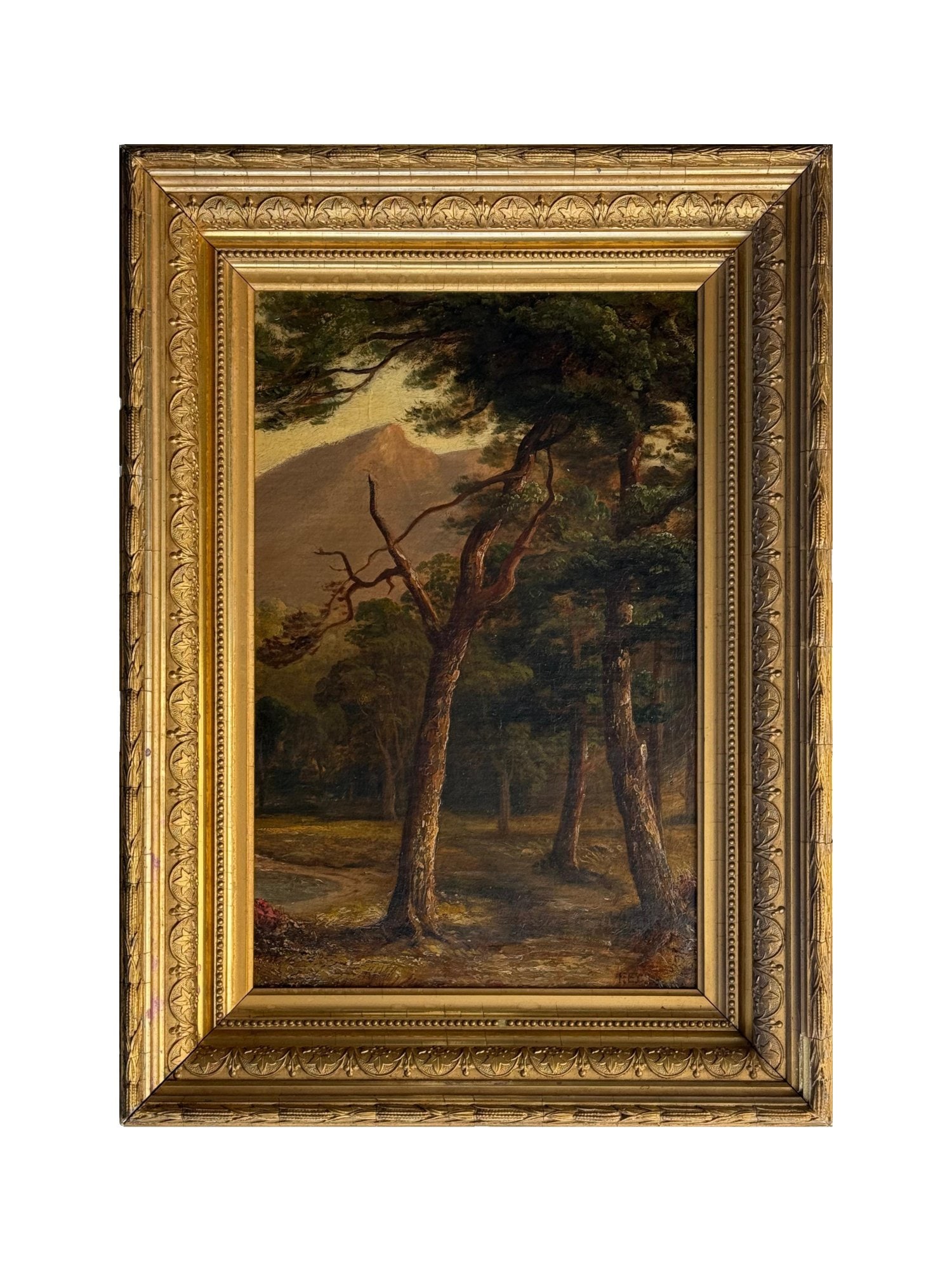 FREDERIC EDWIN CHURCH AMERICAN OIL PAINTING 19TH C (1 of 3)