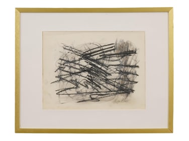 AFTER JOAN MITCHELL AMERICAN PAINTING ON PAPER