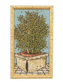 MID CENTURY STILL LIFE PAINTING SIGNED KENNETH COX