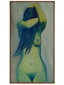 CONTEMPORARY OIL PAINTING JILLANY ROSS FEMALE NUDE