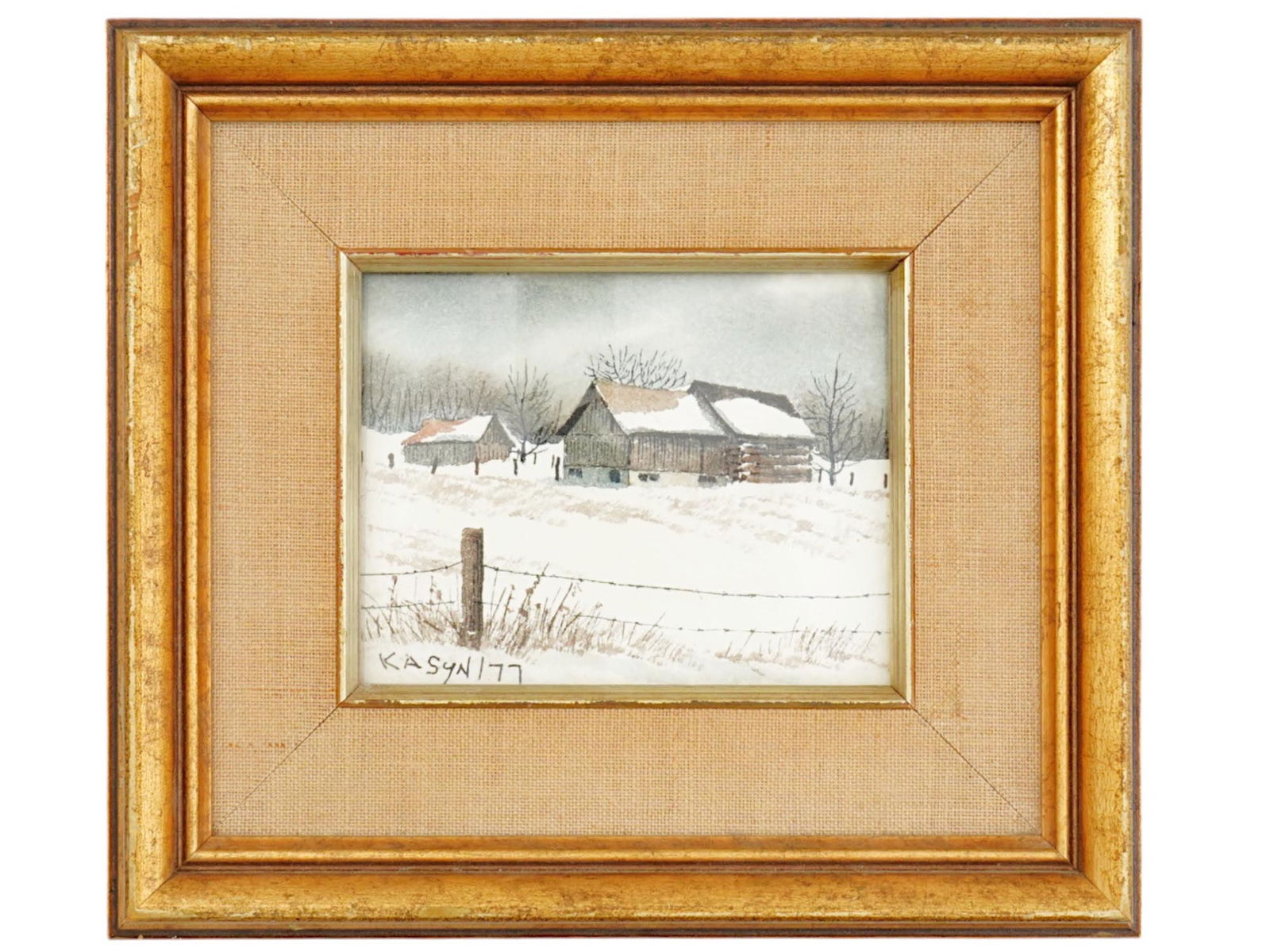 JOHN KASYN CANADIAN LANDSCAPE WATERCOLOR PAINTING (1 of 5)