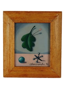 ATTR TO GERTRUDE ABERCROMBIE AMERICAN OIL PAINTING