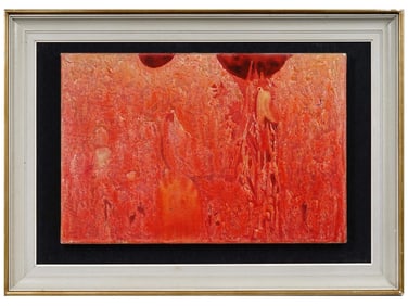 ABSTRACT BRITISH ACRYLIC PAINTING BY TERRY DURHAM