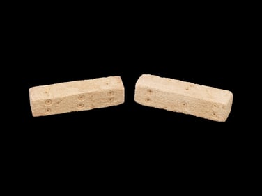 PAIR OF ANCIENT ROMAN EMPIRE STONE DICE