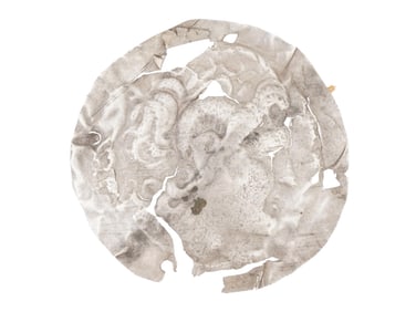 ANCIENT ROMAN ROUND SILVER PLAQUE ALEXANDER THE GREAT