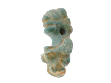 ANCIENT PRE COLUMBIAN MESOAMERICAN CARVED STONE FIGURE