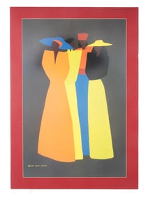 SYNTHIA SAINT JAMES AMERICAN PRINT ENSEMBLE 1988