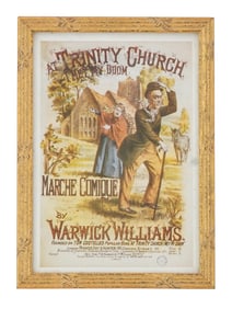 CHURCH SONG WILLIAMS FRONT COVER OF MUSIC SHEET PRINT