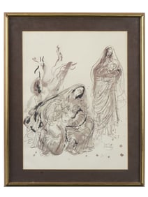 LTD JUDAICA ISRAELI LITHOGRAPH BY REUVEN RUBIN