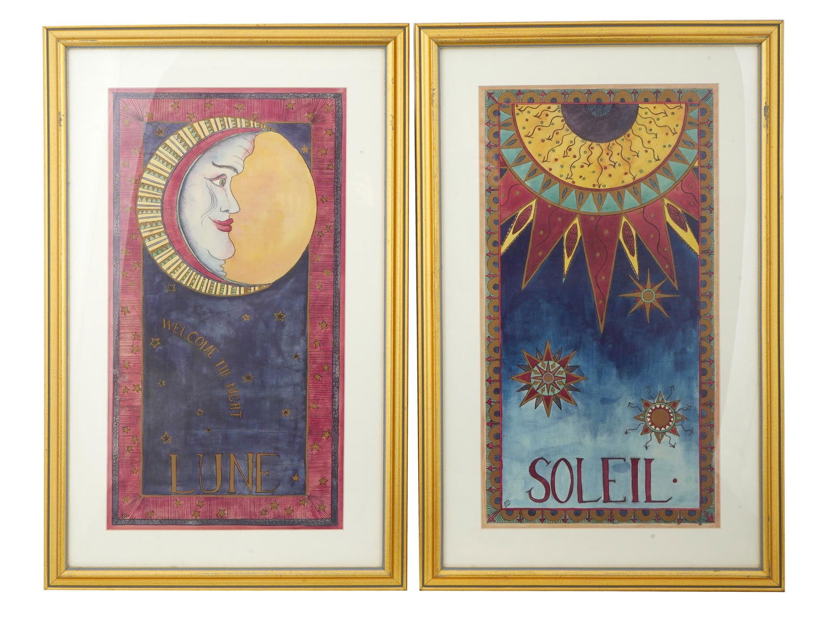 HELEN PENTON-VOAK LIMITED ED PRINTS LUNE AND SOLEIL (1 of 6)