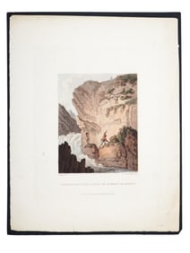 ANTIQUE ROBERT ROBERTS AQUATINT BY THOMAS CARTWRIGHT