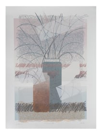 STILL LIFE COLOR LITHOGRAPH HAND SIGNED BY ROBIN