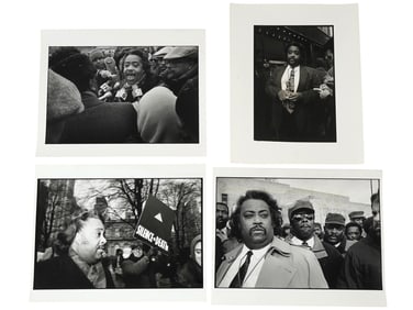 VINTAGE AMERICAN PHOTOS ALFRED CHARLES SHARPTON 1990S