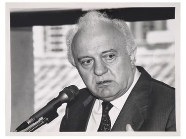 VINTAGE AMERICAN PHOTO EDUARD SHEVARDNADZE 1991