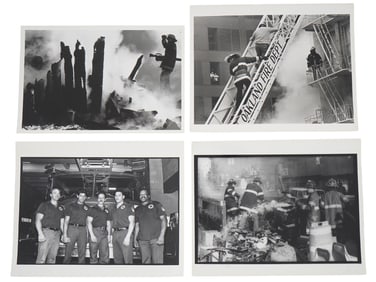 VINTAGE AMERICAN PHOTOS FIREFIGHTERS OAKLAND NEW YORK