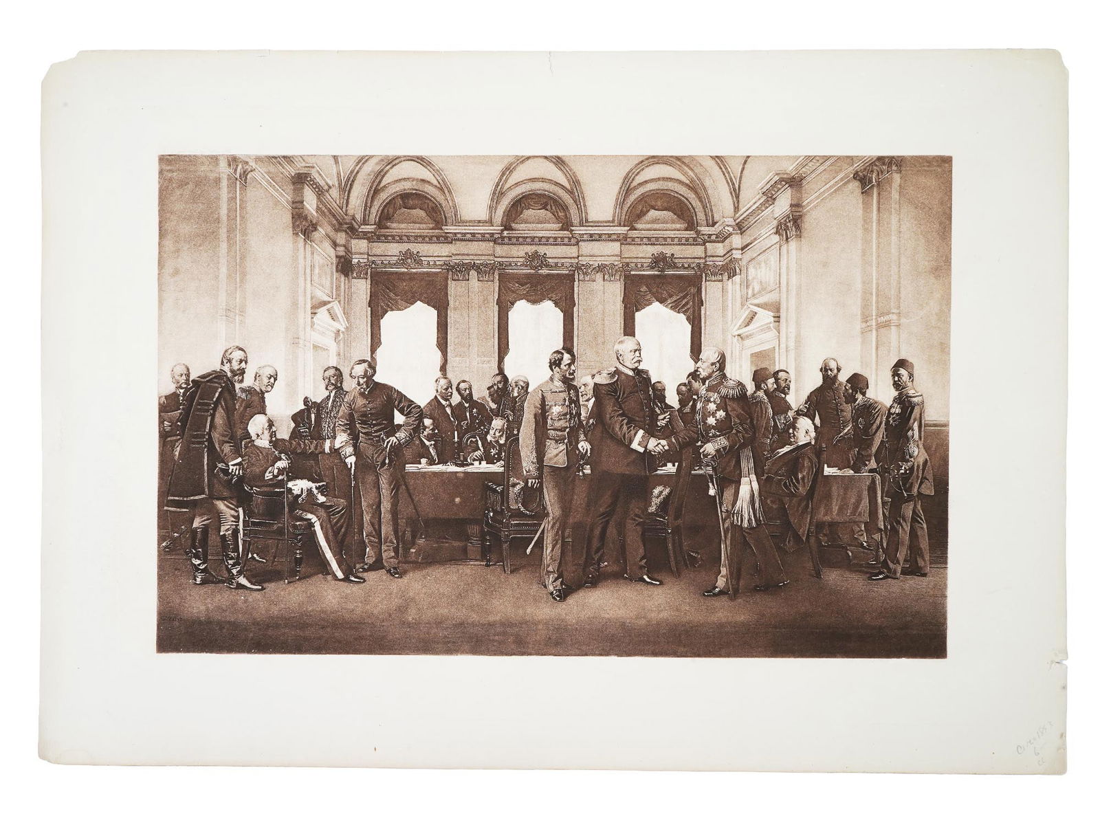 ANTIQUE GERMAN PHOTOGRAVURE AFTER ANTON VON WERNER (1 of 8)