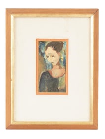 MANNER OF HENRI MATISSE FEMALE PORTRAIT PAINTING