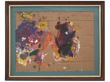 ABSTRACT CANADIAN OIL PAINTING BY JUSTIN OBRADOVIC