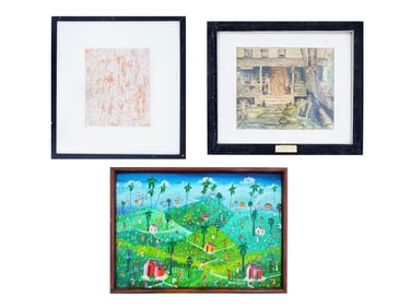 PAINTINGS BY WALTER PEARSON PETTIPAS DAVID SAINTUS