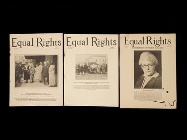 VINTAGE AMERICAN EQUAL RIGHTS MAGAZINE ISSUES