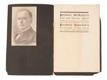 1901 PRESIDENT MCKINLEYS LAST AND GREATEST SPEECH