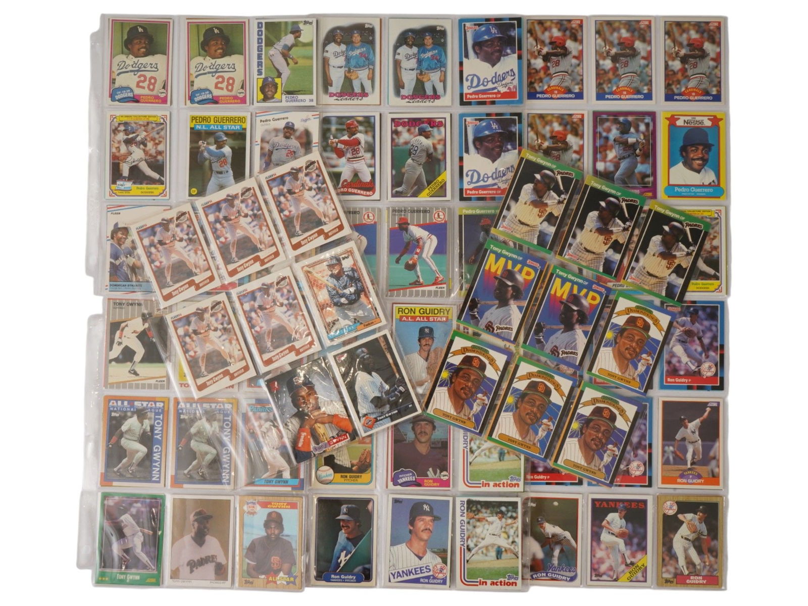 COLLECTION OF AMERICAN BASEBALL SPORTS PLAYERS CARDS (1 of 6)