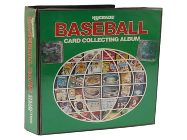 HYGRADE BASEBALL CARD COLLECTING ALBUM W TRADING CARDS