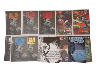 COLLECTIBLE COMICS FROM THE WALKING DEAD SERIES