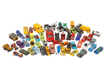 COLLECTION OF VINTAGE CHILDRENS TOY CARS