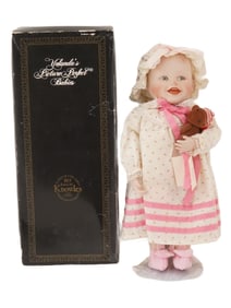 YOLANDA BELLO FOR EDWIN KNOWLES PORCELAIN DOLL IOB