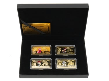 LIMITED EDITION TOY STORY GOLD PLATED INGOTS