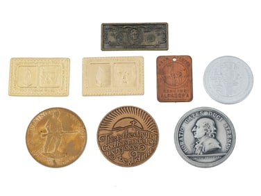 MID CEN UNITED STATES OF AMERICA TOKENS AND MEDALS