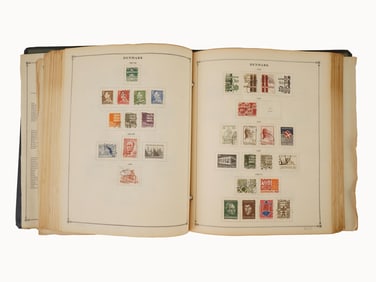 1950S SCOTT INTERNATIONAL POSTAGE STAMP ALBUM PART 4