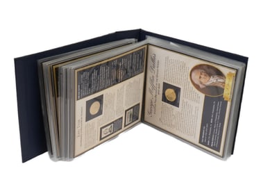 U.S. VICE PRESIDENTS MEDAL COLLECTION STAMPS AND COINS