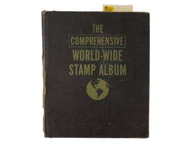 1950S MINKUS COMPREHENSIVE WORLD WIDE STAMP ALBUM