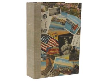 COLLECTION OF VTG POSTAGE ENVELOPES W STAMPS AND CARDS