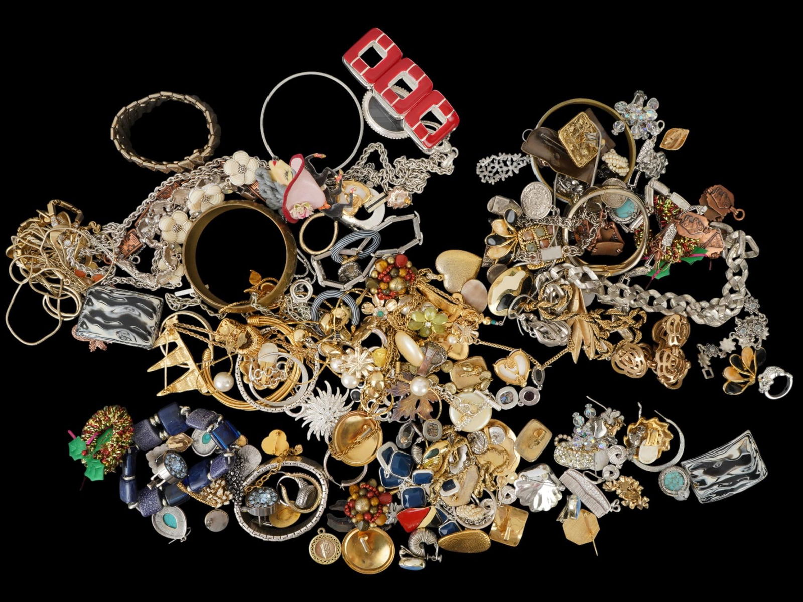 LARGE COLLECTION OF MISCELLANEOUS JEWELRY WARES (1 of 5)