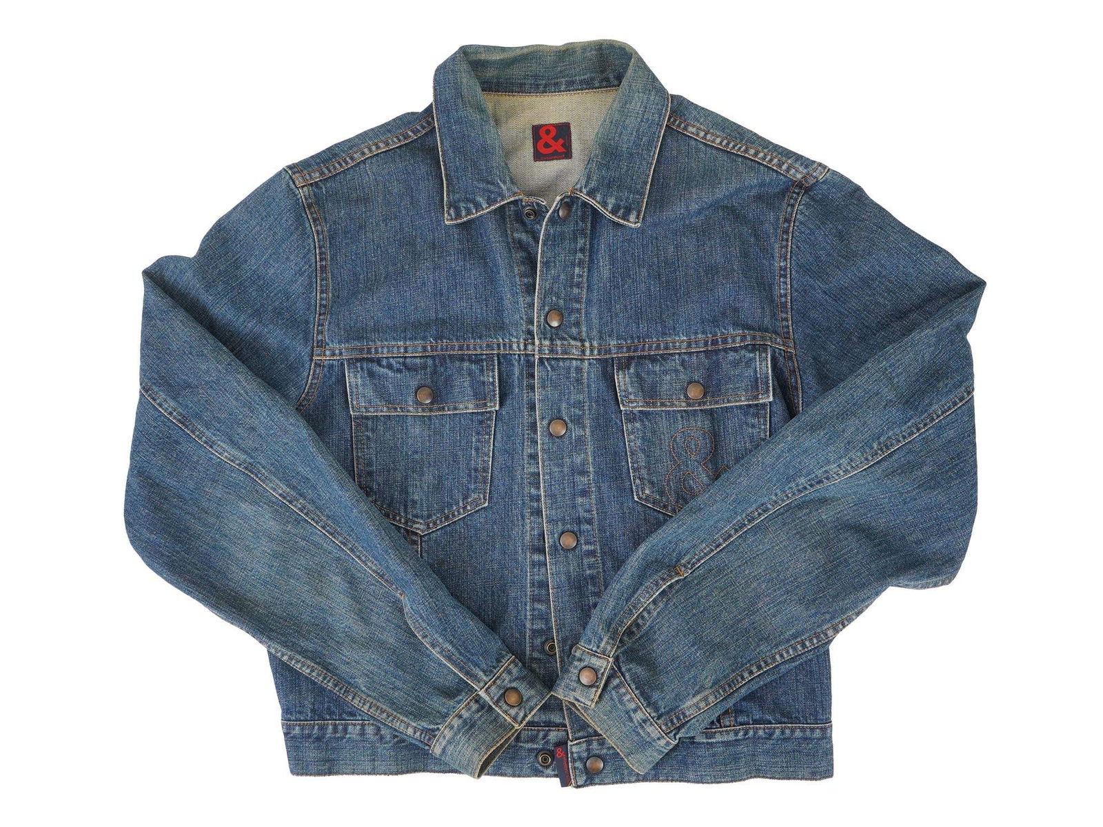 VINTAGE ITALIAN DOLCE AND GABBANA DENIM JACKET (1 of 6)