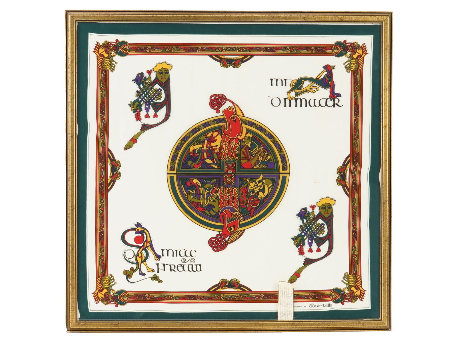 BOOK OF KELLS SCARF FROM TRINITY COLLEGE DUBLIN (1 of 7)