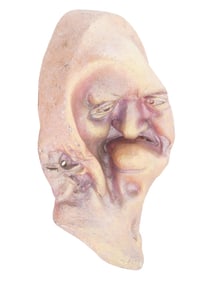 1993 FOSSIL PORTRAIT SCULPTURE SIGNED BY THE ARTIST