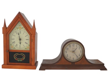 SETH THOMAS AND REVERE WESTMINSTER MANTEL CLOCKS