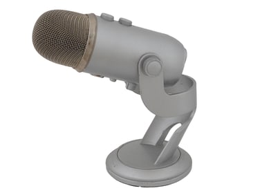 VINTAGE ELECTRIC BLUE HI FI STEREO WIRELESS MICROPHONE