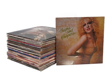 COLLECTION OF VINTAGE MIXED MUSIC VINYL RECORDINGS