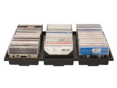 LARGE COLLECTION OF ASSORTED MUSIC CASSETTES TAPES