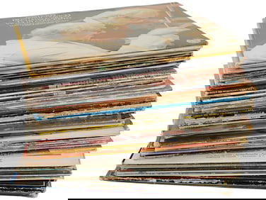 COLLECTION OF 50 VINTAGE VINYL LP RECORDS MULTIPLE STYLES