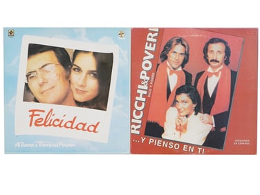 VINTAGE LP RECORS RICCHI E POVERI AL BANO ROMINA POWER