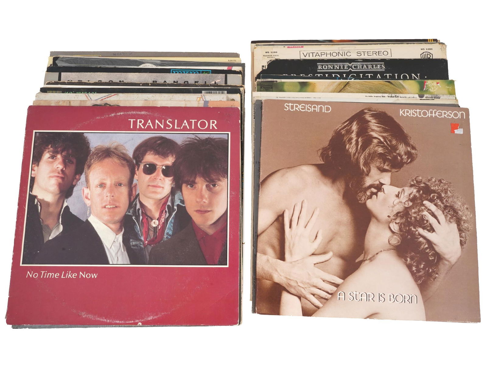 COLLECTION OF 35 VINTAGE MIXED MUSIC VINYL RECORDINGS (1 of 3)