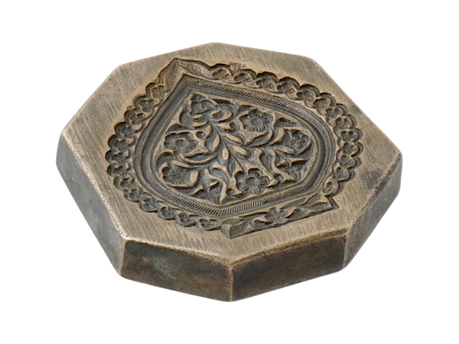 ANCIENT ROMAN BRONZE STAMP DYE JEWELRY TOOL MOLD (1 of 3)