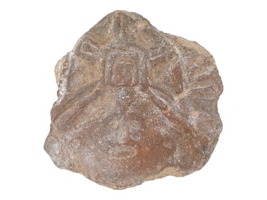 ANCIENT PRE COLUMBIAN EL SALVADOR TERRACOTTA HEAD